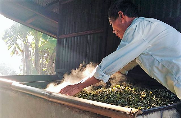 the奥歯's ラグランT ブラック Lan Xang Black (Laos) – Rakkasan Tea Company