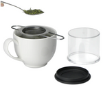 FORLIFE Folding Handle Tea Infuser with Carrying Case