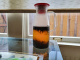 FORLIFE Glass Pitcher with Strainer