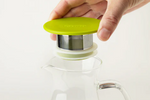 FORLIFE Glass Pitcher with Strainer