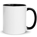 Make Tea Not War Colored Inside Mug