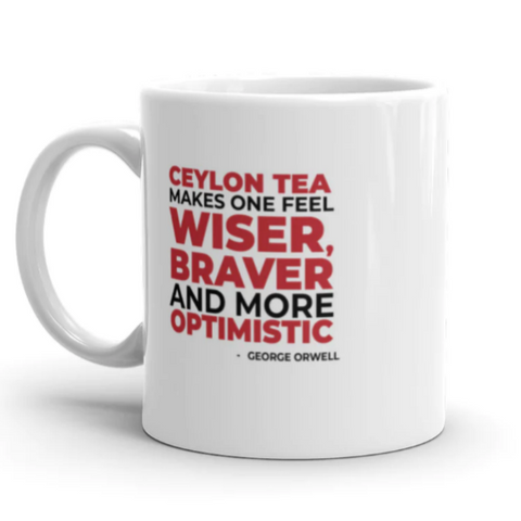 Drink Ceylon Tea Mug (White)