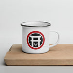 Rakkasan Tea Logo Enamel Mug