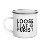 Loose Leaf Purist Enamel Mug