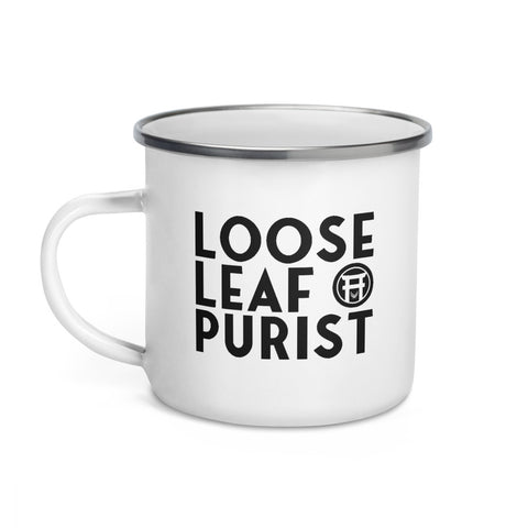 Loose Leaf Purist Enamel Mug