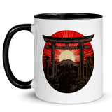 Rakkasan Torii Colored Inside Mug