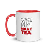 Make Tea Colored Inside Mug