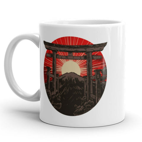 Rakkasan Torii White Mug